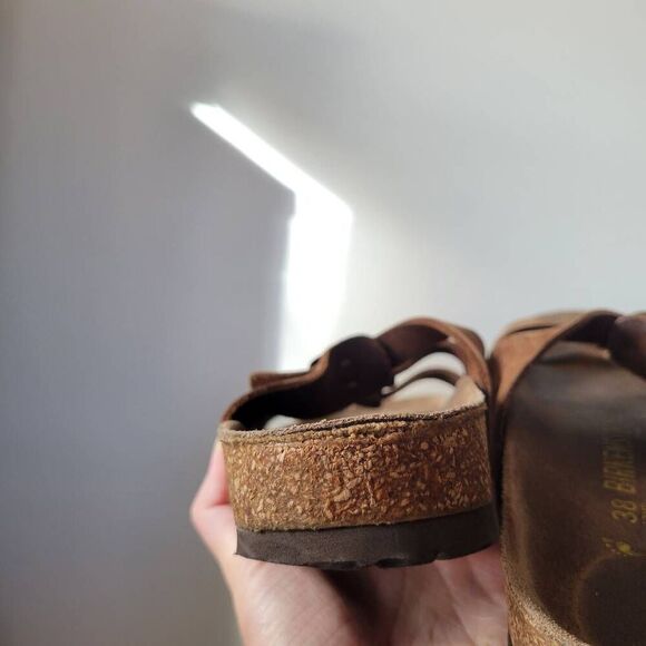 Birkenstock Florida Soft Footbed Sandals – Women’s 38 (7–7.5) Brown - Picture 7 of 9